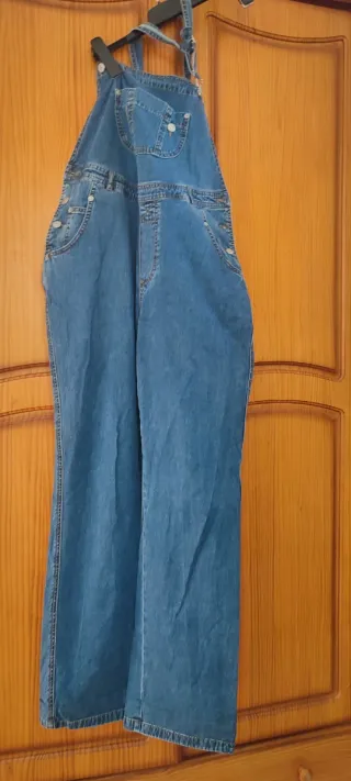 Peto vaquero premamá regulable