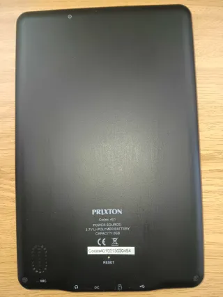 Ebook Prixton Codex 401 Negro