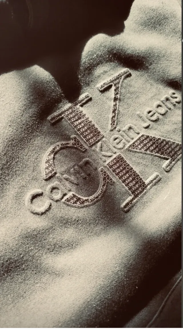 Sudadera Calvin Klein Jeans Talla L Negra