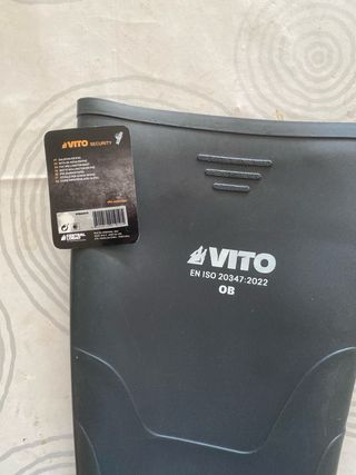 Botas de agua VITO negras y grises