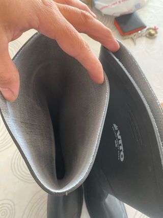 Botas de agua VITO negras y grises