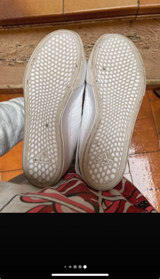 Zapatilla bota Adidas blanca