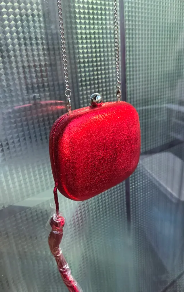 Bolso de fiesta rojo