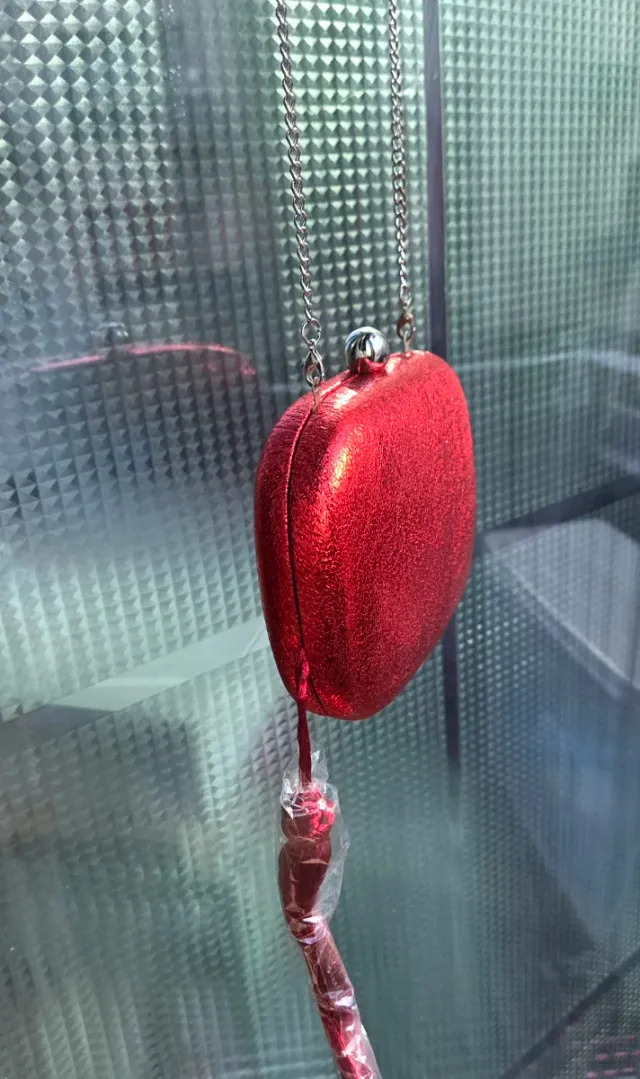 Bolso de fiesta rojo