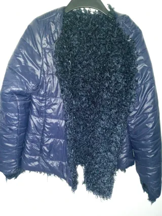 Pelliccia bimba double face 9/10 anni