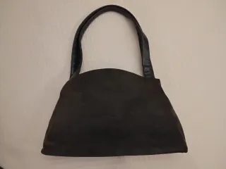 Bolso PIEL + ANTE GRIS bolsos shopper carteras