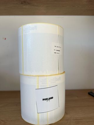 2 Rollos Etiquetas Envío Térmicas Adhesivas