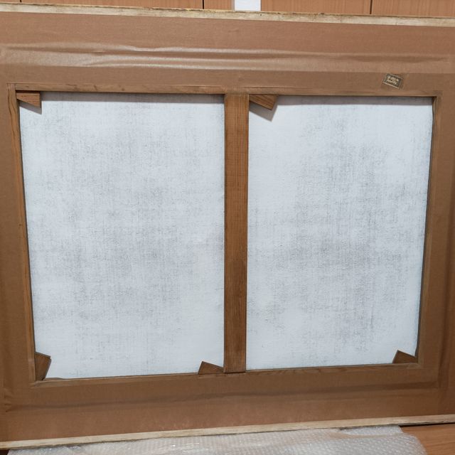 Óleo sobre lienzo de Ángel de la Cruz 