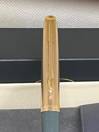 Bolígrafo Parker de 12k oro USA
