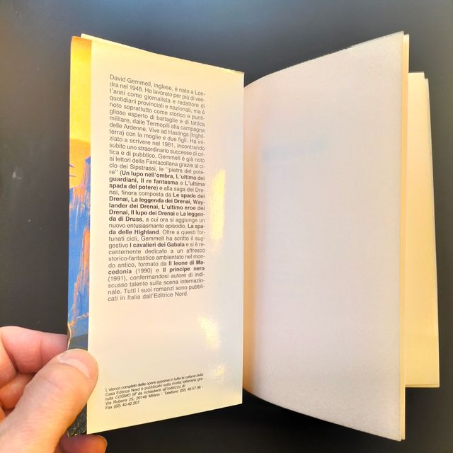 La Spada delle Highland di David Gemmell