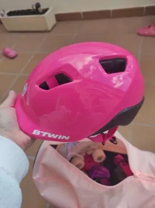 Patines blancos niña Oxelo talla 28