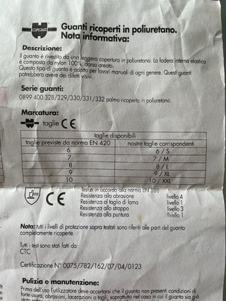 Guanti da lavoro Wurth poliuretano 12 pz