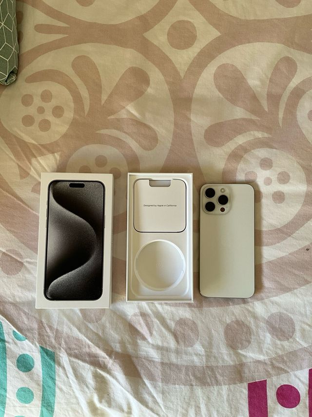 iPhone 15 Pro Max 256GB Blanco