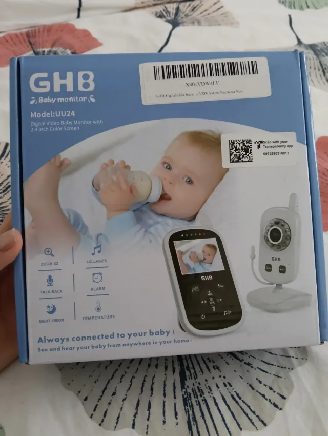 Vigilabebés GHB UU24 con Cámara
