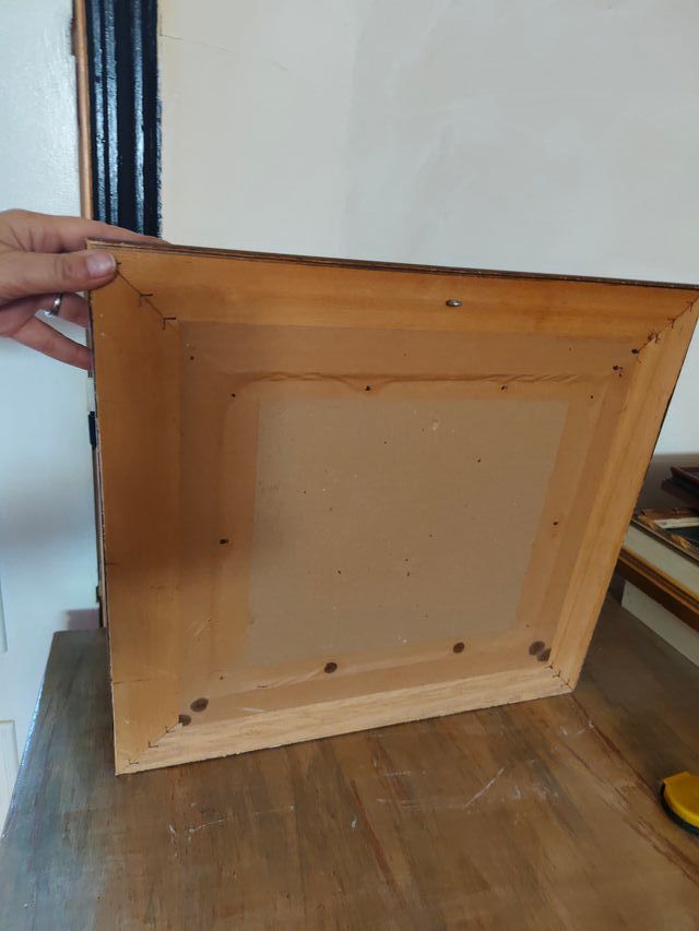 Cuadro al óleo estilo paisajístico