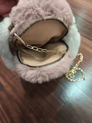 Bolso mochila peluche conejo multicolor