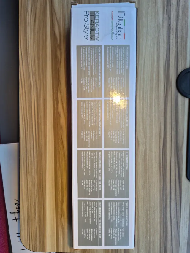 Plancha de pelo Keractiv Titanium Pro