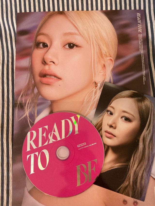 TWICE READY TO BE Edición Rosa CD