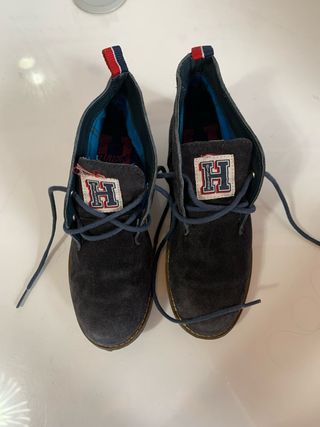 Botas niño Tommy Hilfiger azul/gris