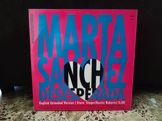 Vinilo Marta Sánchez Desesperada
