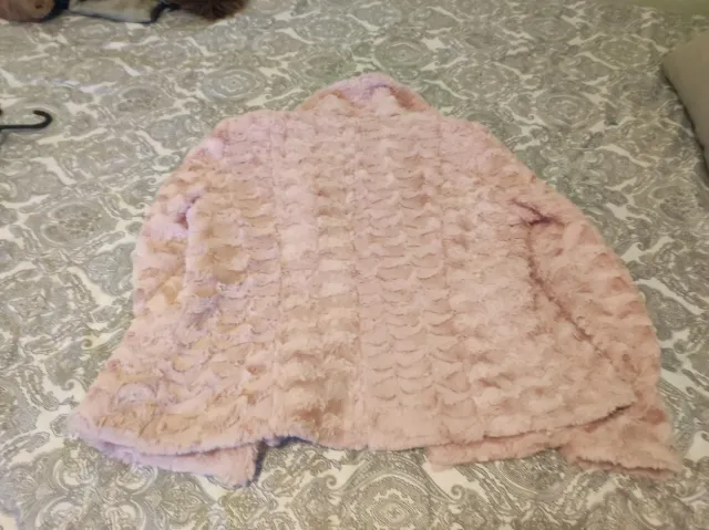 Chaqueta rosa de invierno