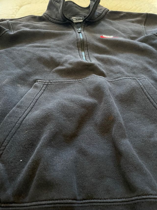 Sudadera Nike Media Cremallera Negra