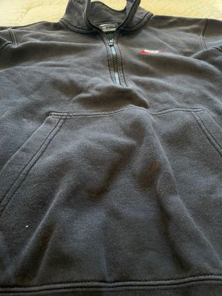 Sudadera Nike Media Cremallera Negra
