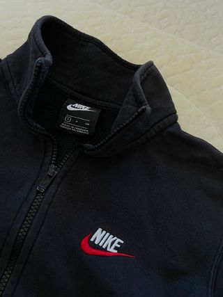 Sudadera Nike Media Cremallera Negra