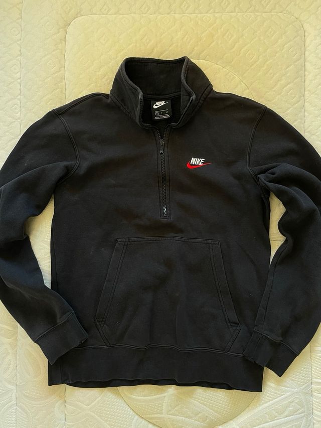 Sudadera Nike Media Cremallera Negra