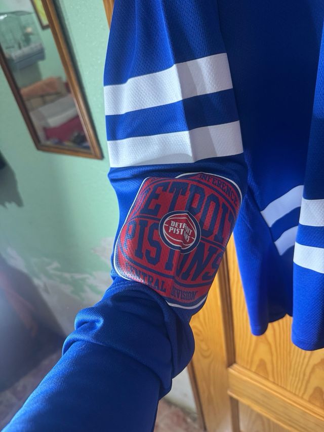 Camiseta NBA Detroit Pistons Azul
