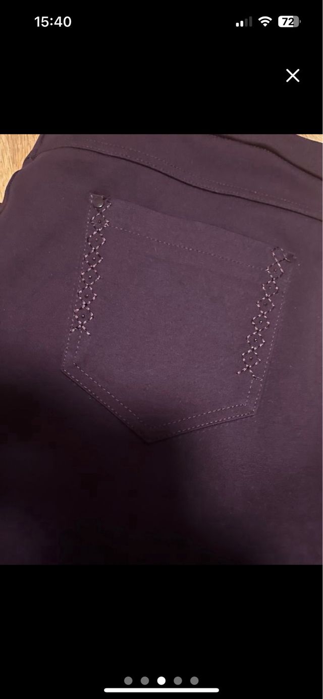 Pantalón elástico mujer