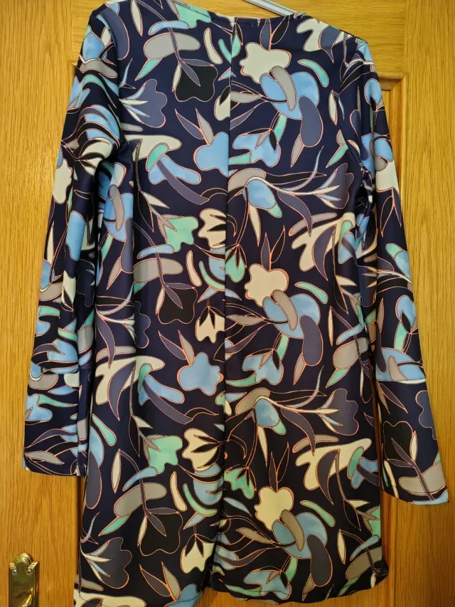 Vestido Zara Estampado Floral Talla M