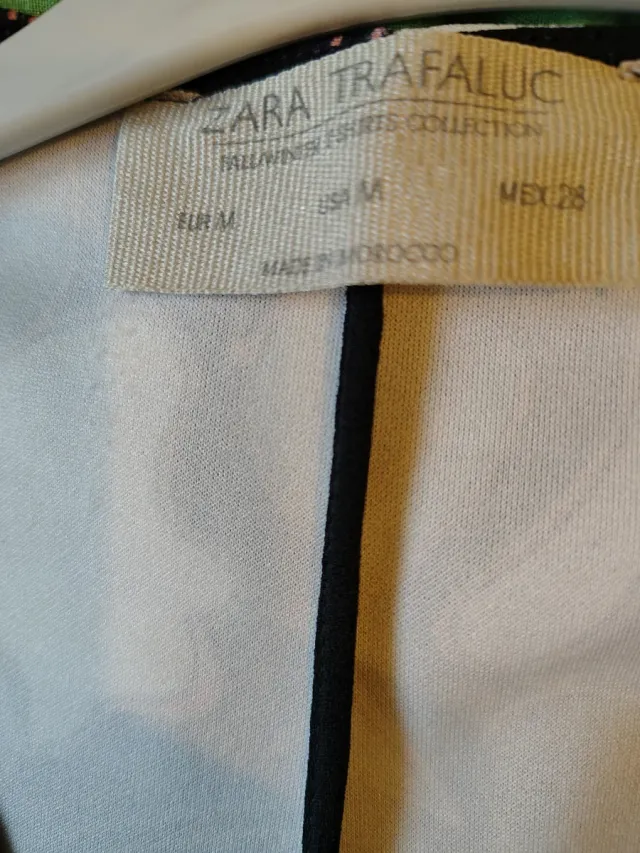 Vestido Zara Estampado Floral Talla M