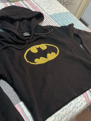 Sudadera Mujer Batman Bershka Talla S