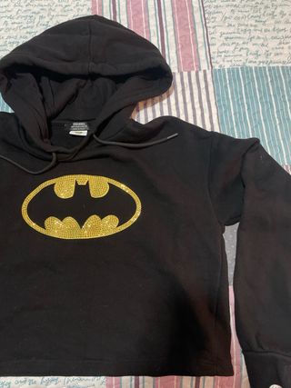 Sudadera Mujer Batman Bershka Talla S