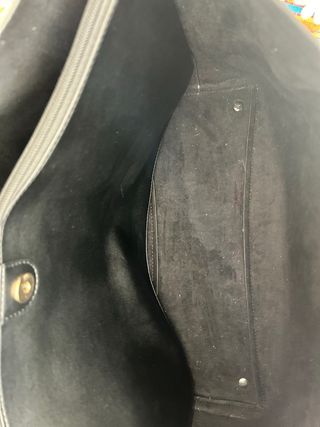 Bolso Michael Kors Negro Cadena Dorada de mano