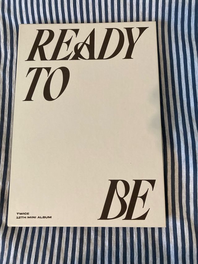 TWICE READY TO BE Edición Marrón Kpop