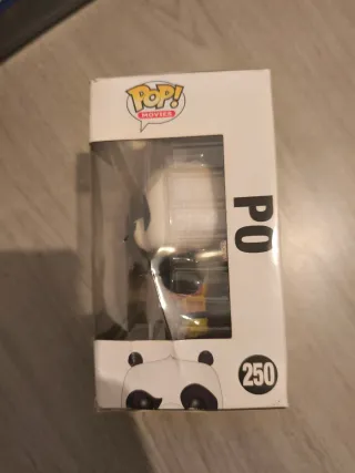 Funko Pop! Kung Fu Panda Po Flocked #250