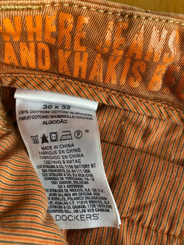 Pantalón Dockers Talla 30 Marrón