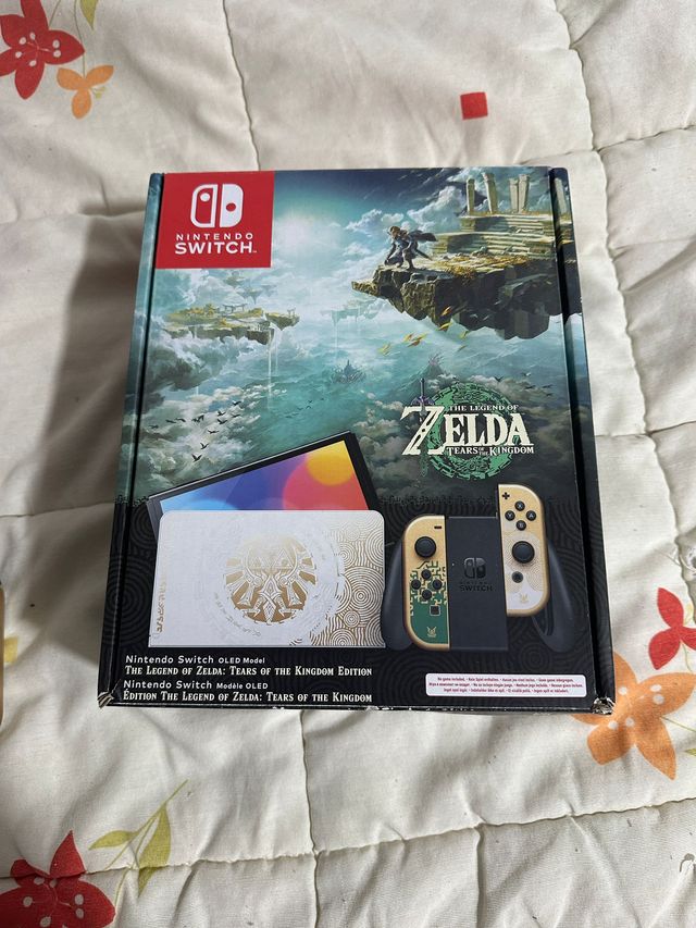 Nintendo Switch OLED Edición Limitada Zelda TOTK