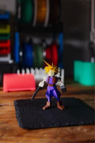 Figura Cloud FFVII Impresa 3D