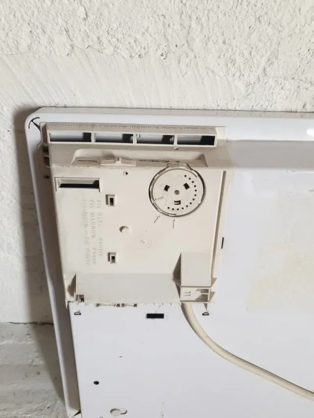 Calefactor Radiador Eléctrico Thermor Blanco