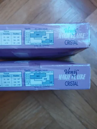 Medias de cristal Marie Claire