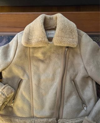 Cazadora Stradivarius Beige Talla M