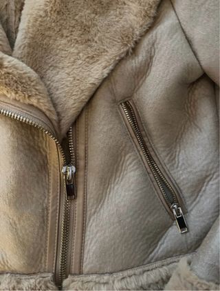 Cazadora Stradivarius Beige Talla M