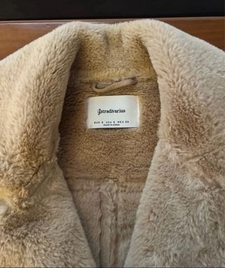 Cazadora Stradivarius Beige Talla M