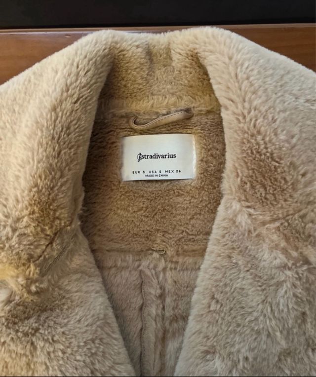 Cazadora Stradivarius Beige Talla M