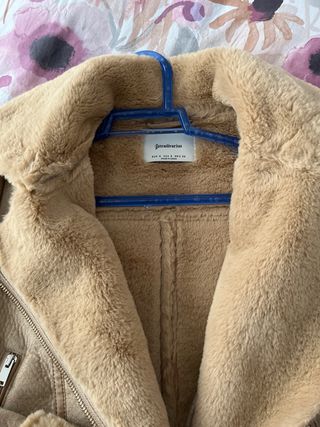 Cazadora Stradivarius Beige Talla S