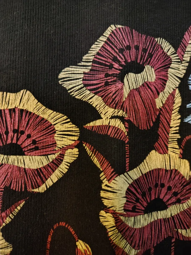 Jersey Zara bordado flores, talla 18