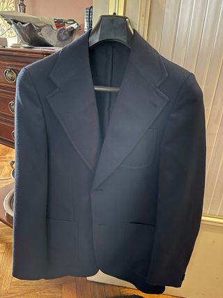 Chaqueta azul de traje azul marca el Ganso